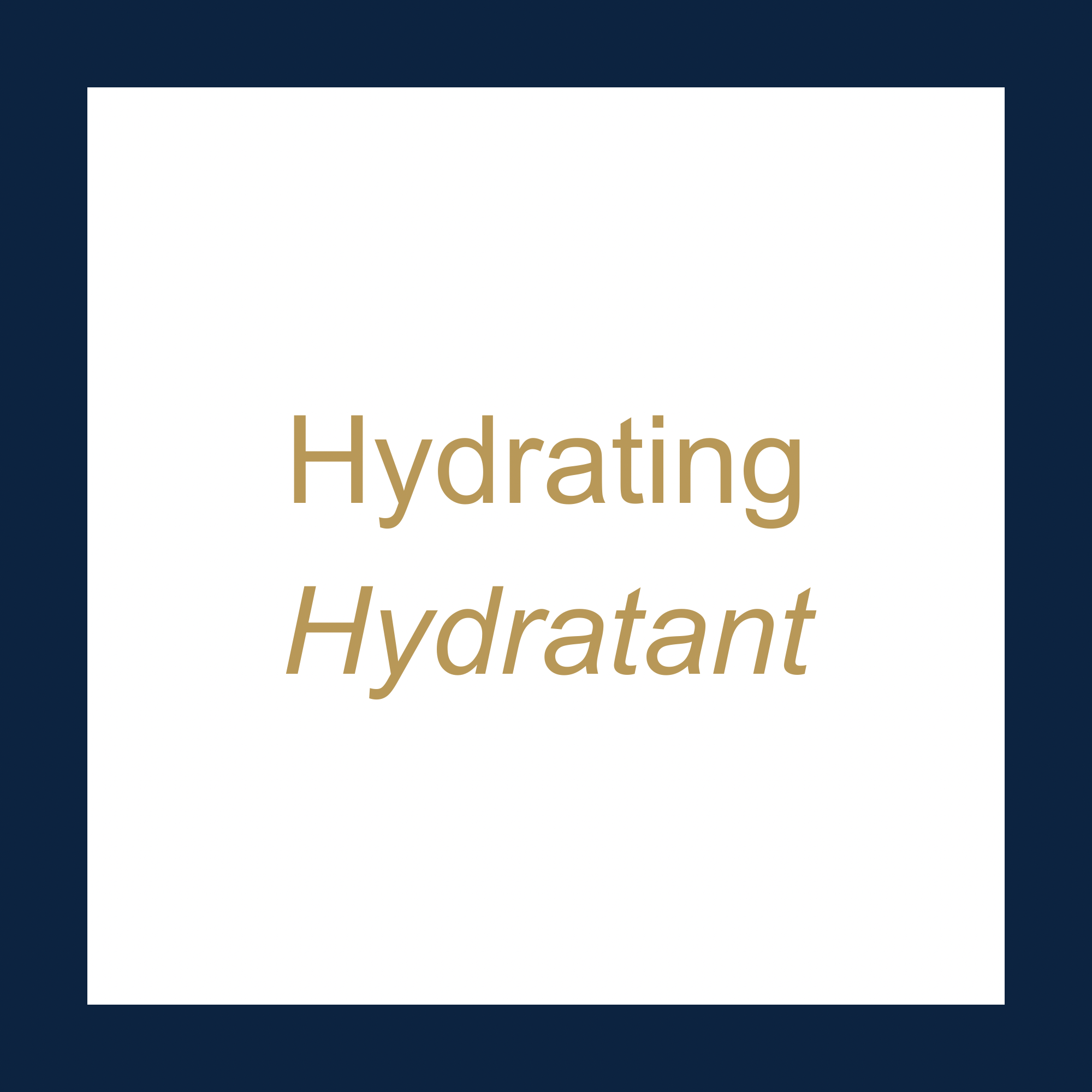 Hydrating